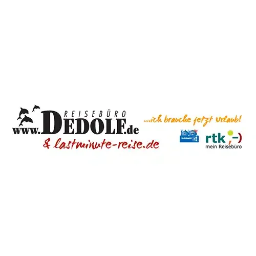 Reisebüro Dedolf Logo & Lastminute-Reise.de – Urlaub buchen