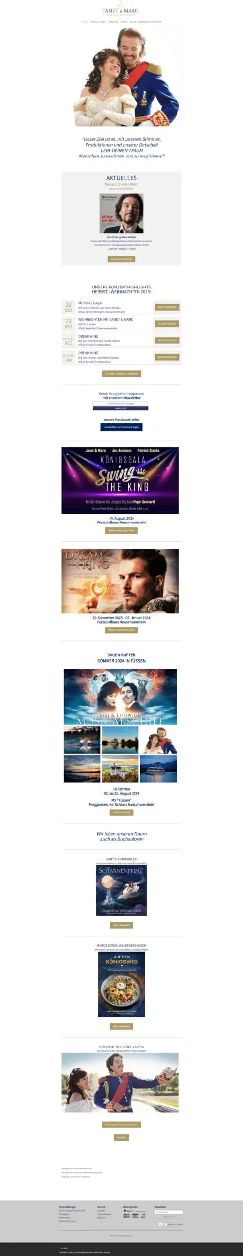 janet und marc jimdo website